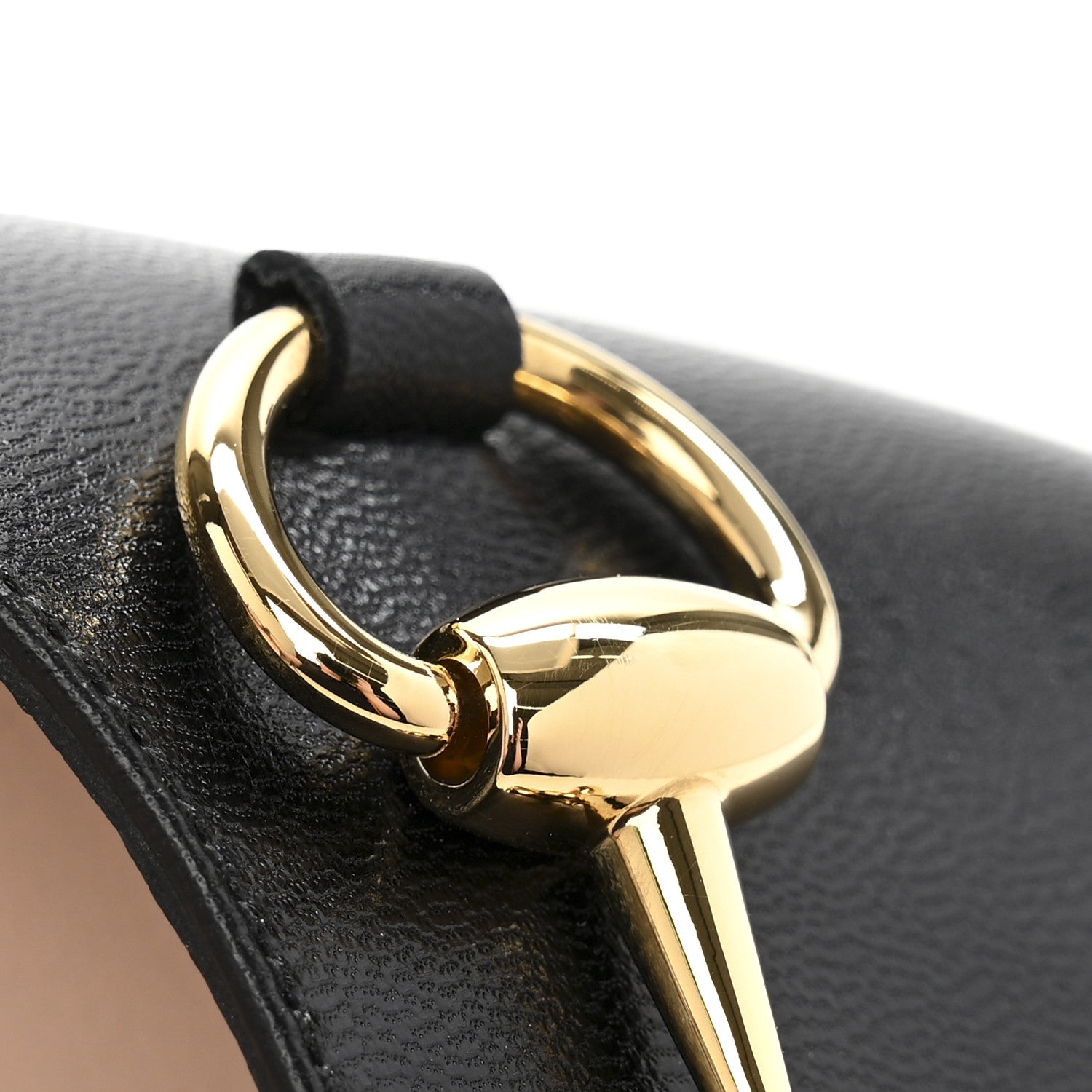 Gucci Malaga Kid Horsebit 70mm Slingback Pumps 40 Black 10 of 11