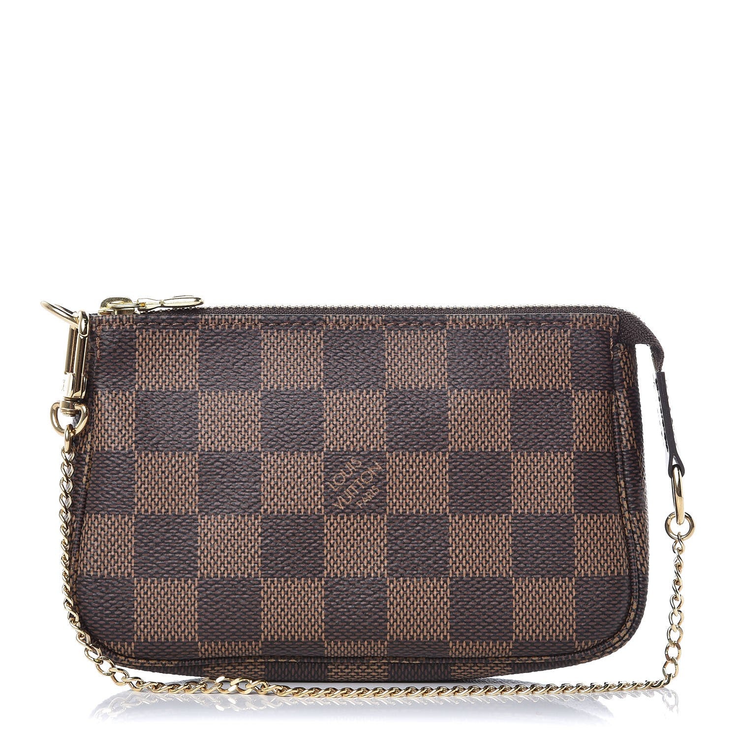 Louis Vuitton Damier Ebene Mini Pochette Accessories 1 of 7