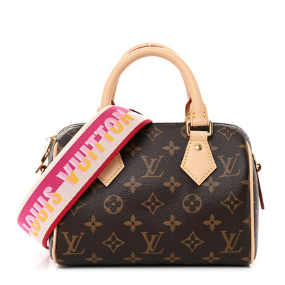 Louis Vuitton Monogram Speedy Bandouliere 20 Fuchsia 1 of 9