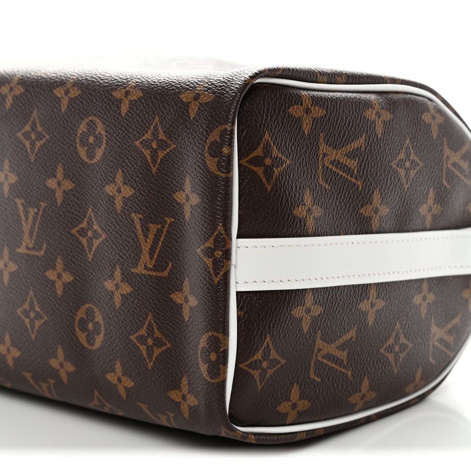 Louis Vuitton Monogram LV Match Speedy Bandouliere 25 White