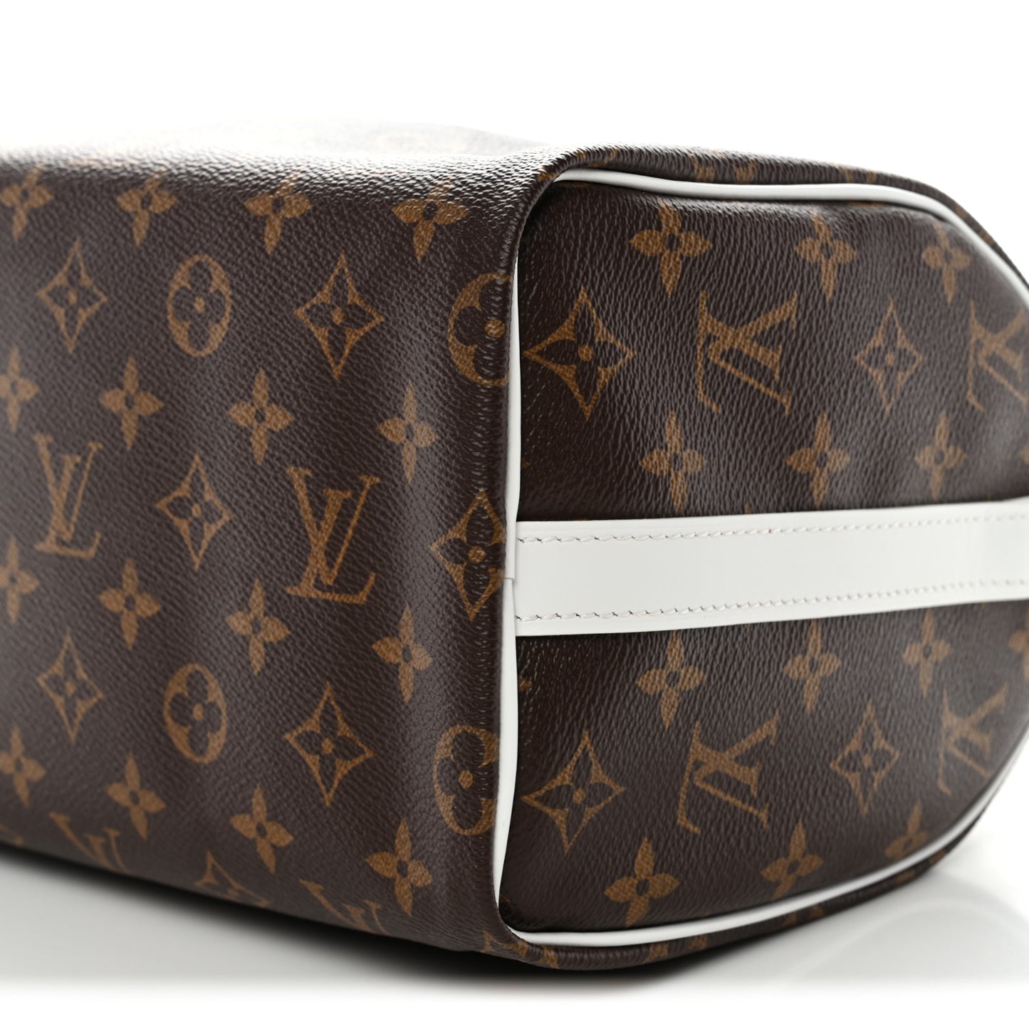 Monogram LV Match Speedy Bandouliere 25 White