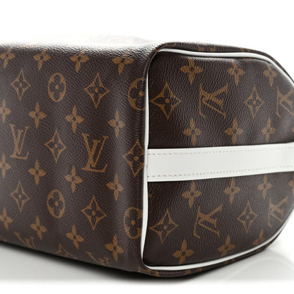 Louis Vuitton Monogram LV Match Speedy Bandouliere 25 White 9 of 9