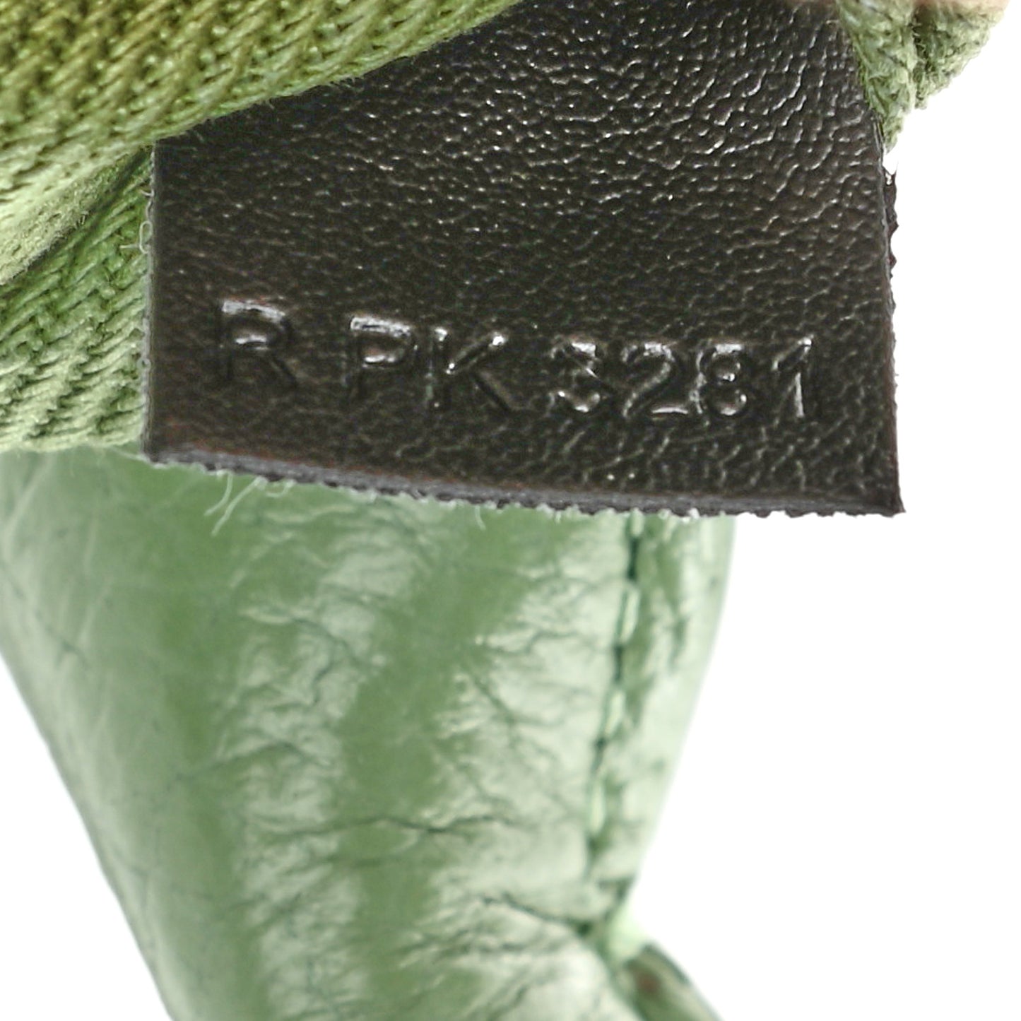 Grained Calfskin Small The Tote Bag Aspen Green