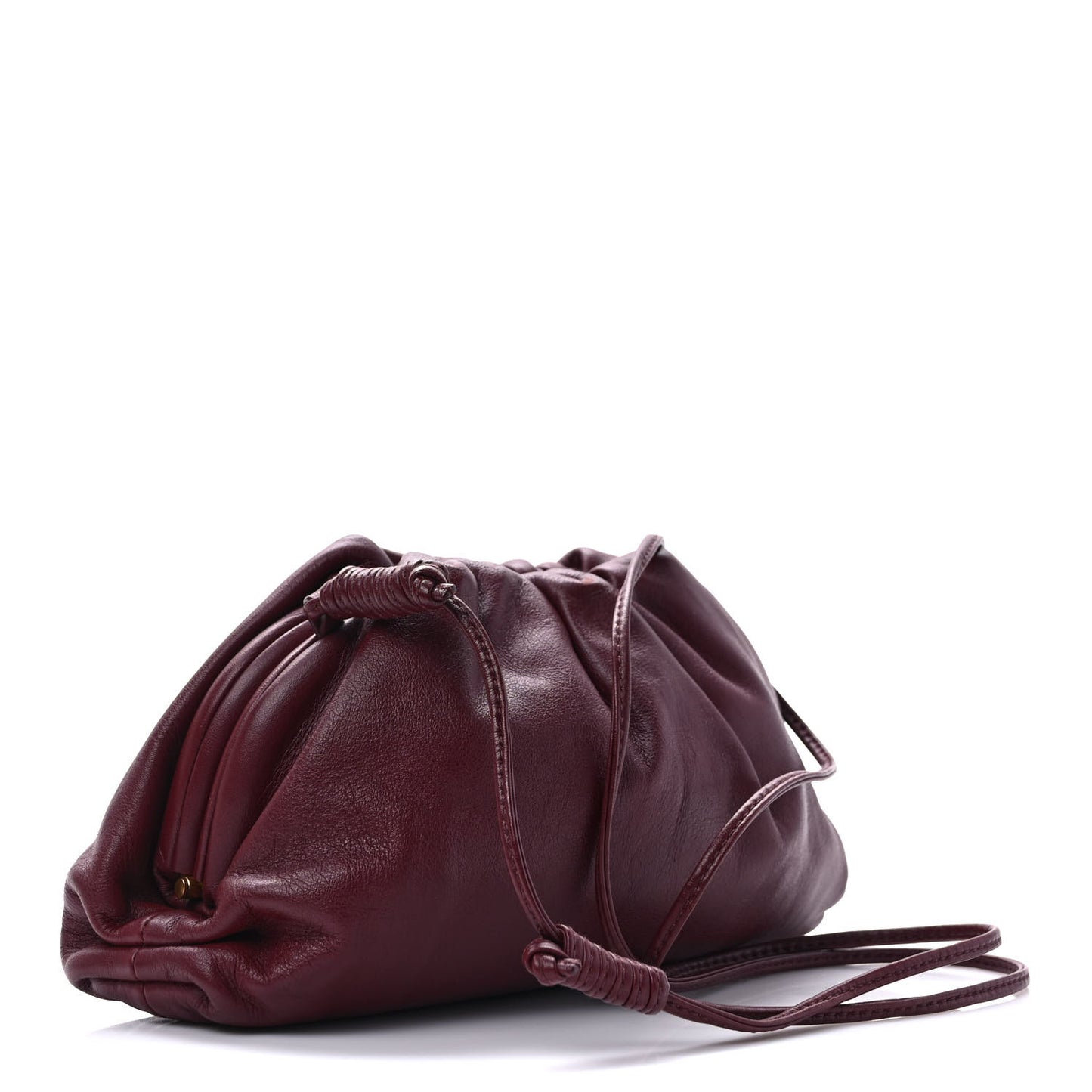 Butter Calfskin The Mini Pouch Bordeaux