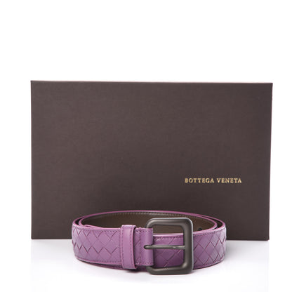 Bottega Veneta Nappa Intrecciato Belt 85 34 Corot 7 of 7