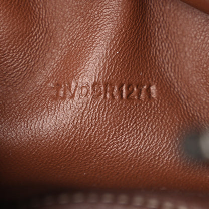 Burberry Velvet TB Mini Chignon Bucket Pouch Camel Buttermilk 6 of 11
