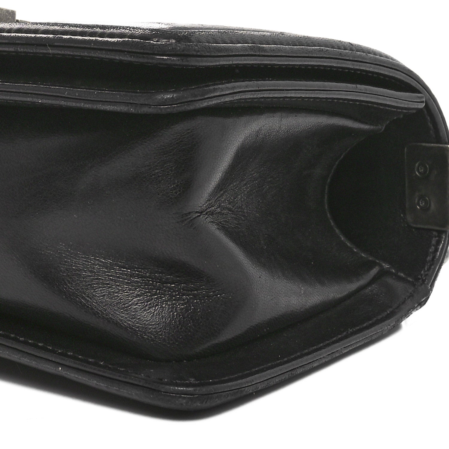 Chanel Galuchat Stingray Small Boy Flap Black Silver 10 of 12