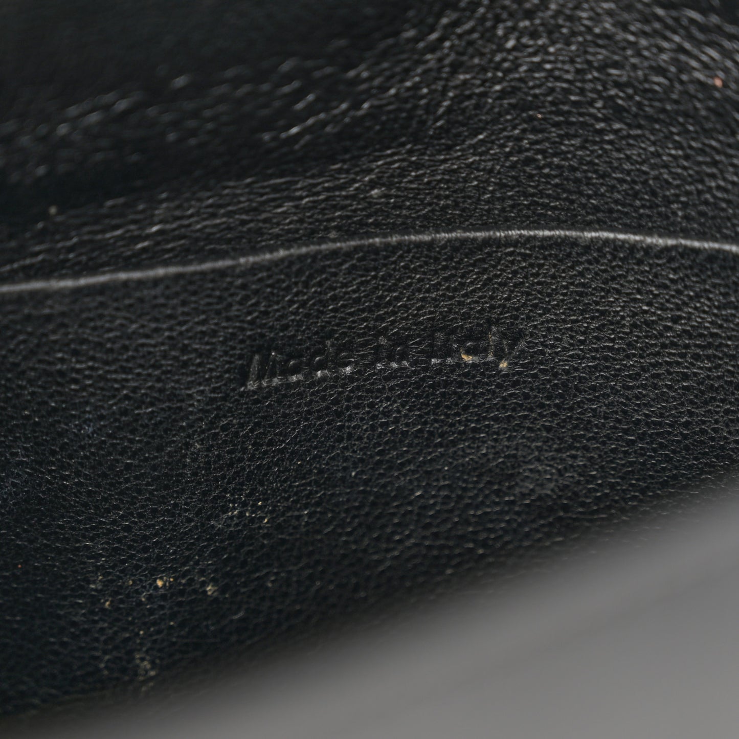 Palmelato Calfskin Small Trotteur Black