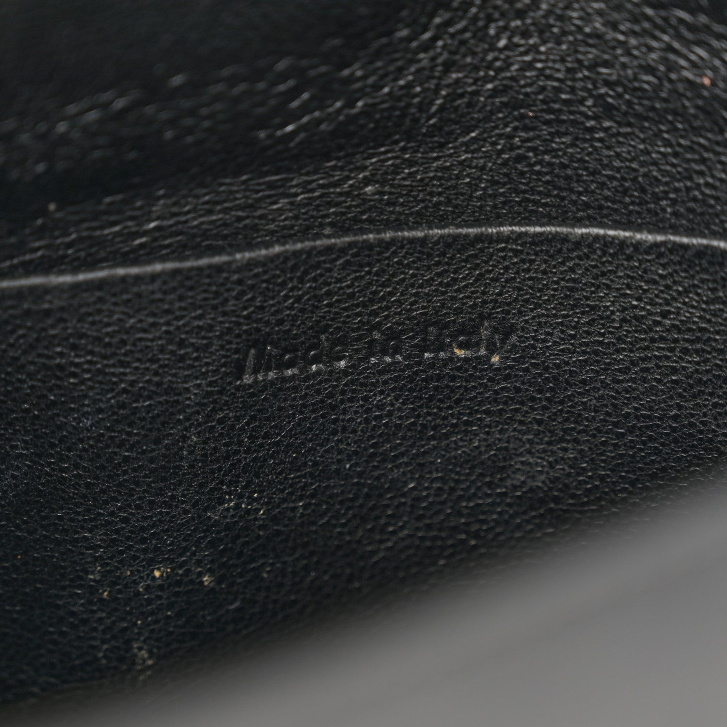 Celine Palmelato Calfskin Small Trotteur Black 7 of 14