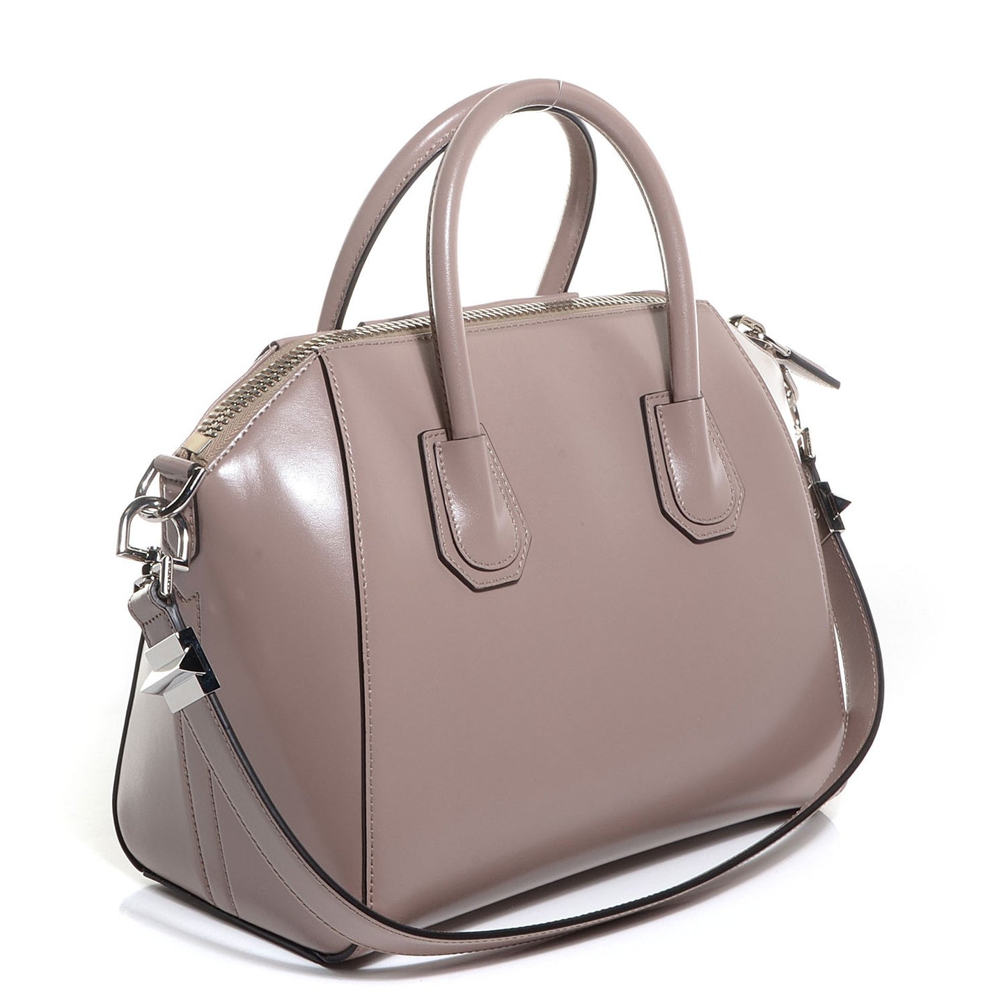 Smooth Calfskin Small Antigona Linen