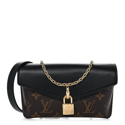Louis Vuitton Monogram Padlock On Strap Black 1 of 9