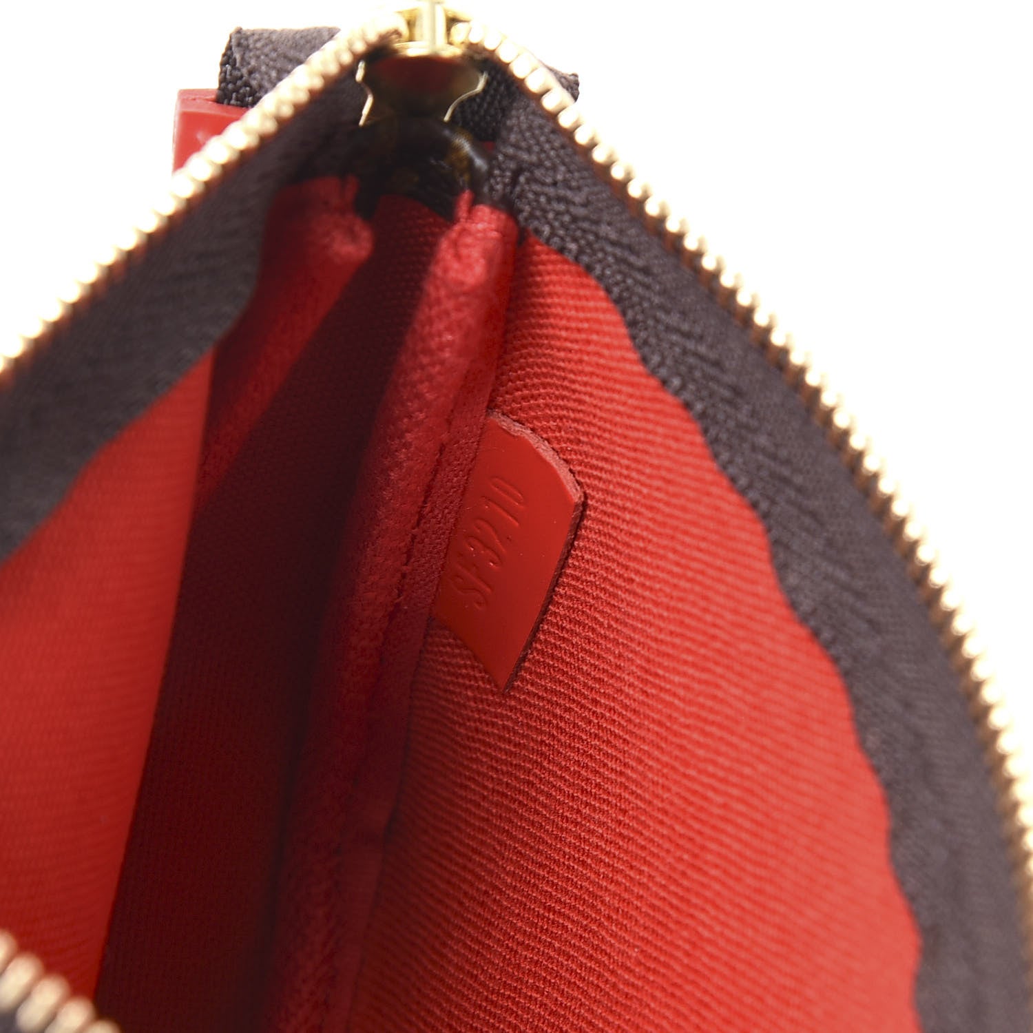 Louis Vuitton Monogram 2020 Christmas Animation Bumper Cars Mini Pochette Accessories Coquelicot 8 of 10