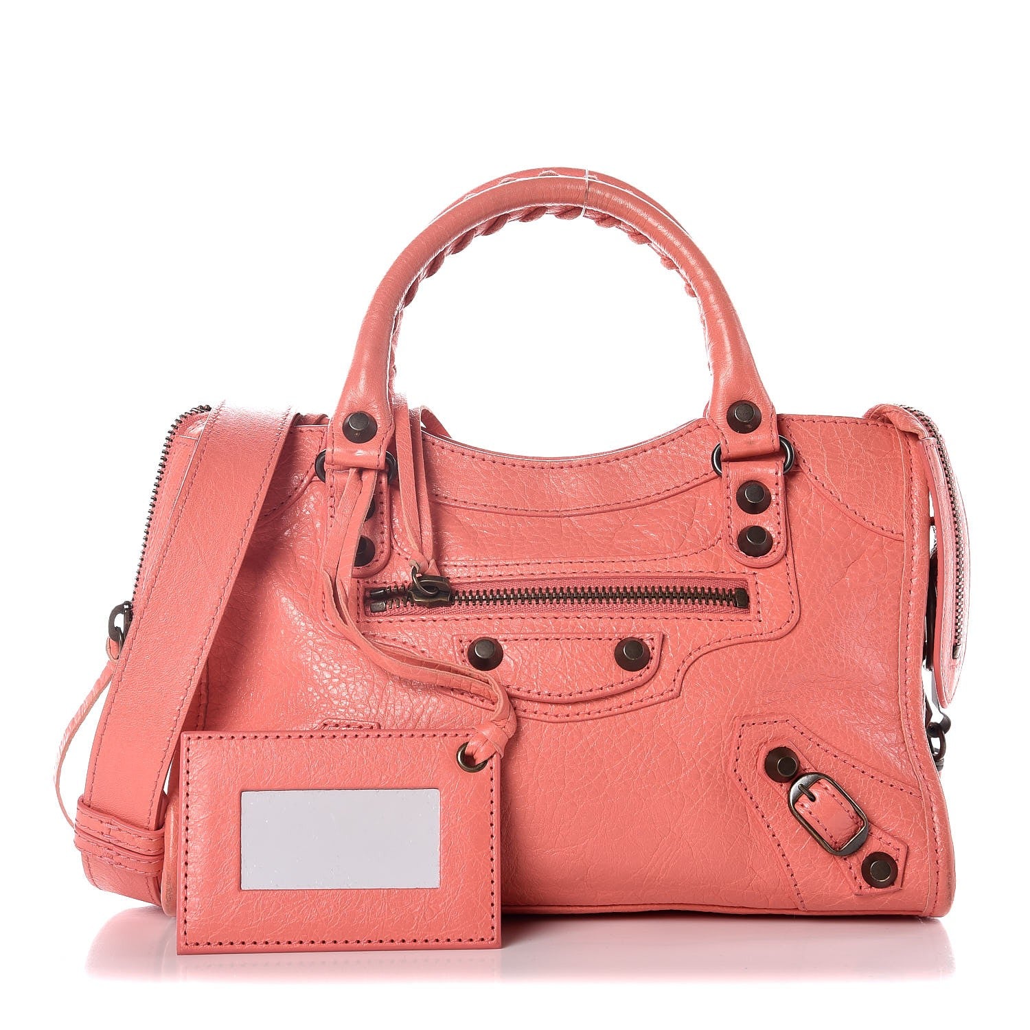 Balenciaga Agneau Classic Hardware Mini City Rose Azalee Rose Jaipur 1 of 8