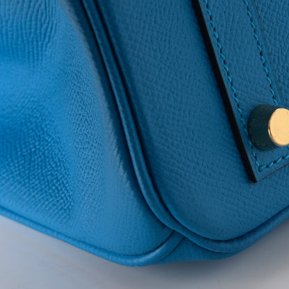 Hermes Epsom Birkin 30 Bleu Zanzibar 40 of 43