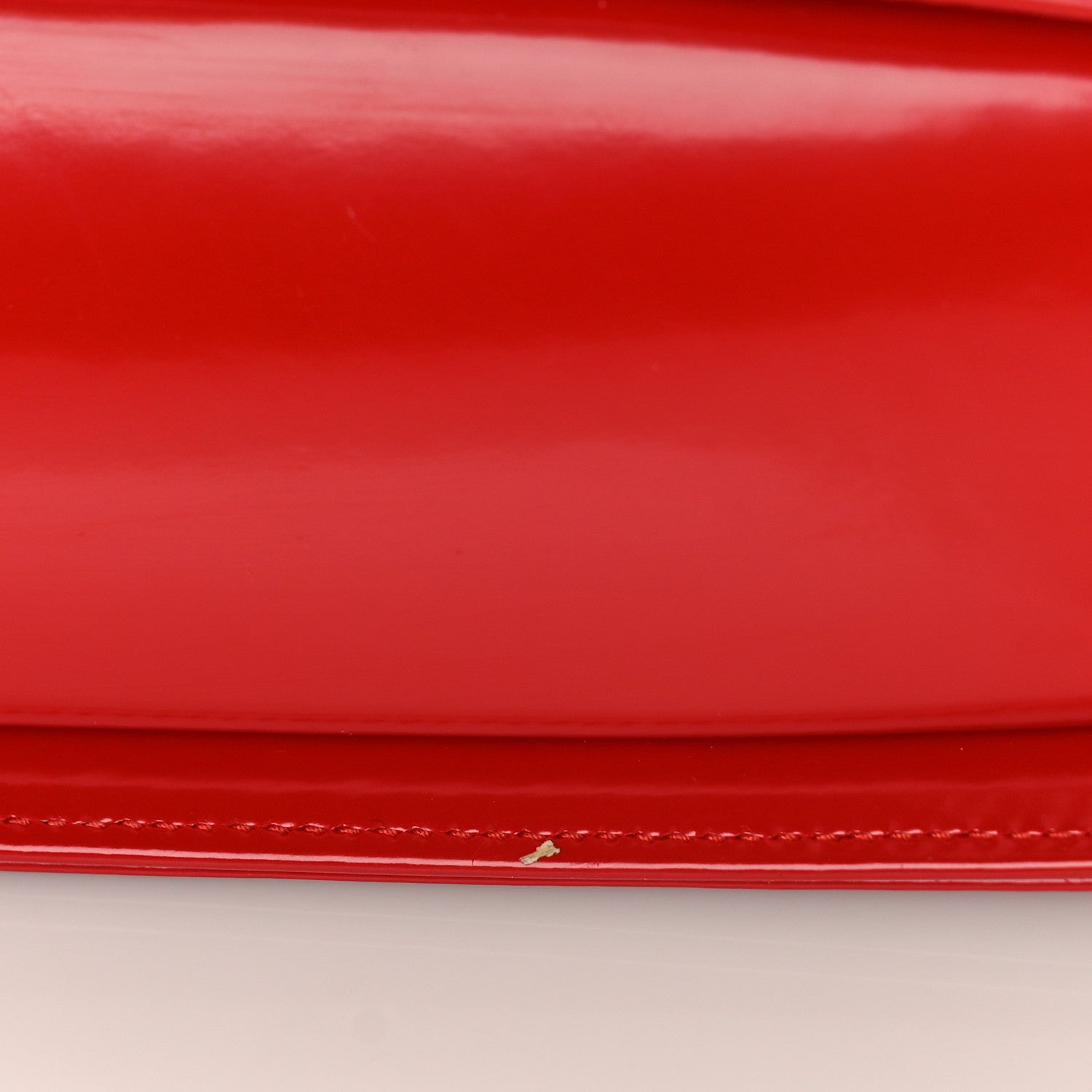 Salvatore Ferragamo Brushed Calfskin Wanda East West Top Handle Bag Flame Red 9 of 12