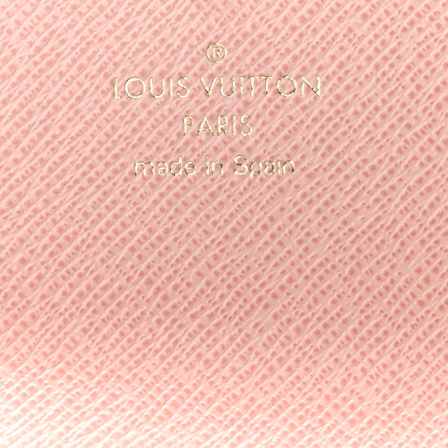Monogram Rosalie Coin Purse Rose Ballerine