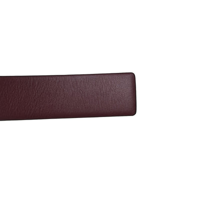 Chanel Calfskin CC Reversible Belt 95 Black Burgundy 4 of 6