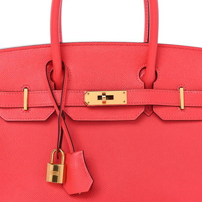 Hermes Epsom Birkin 30 Rose Jaipur 8 of 12