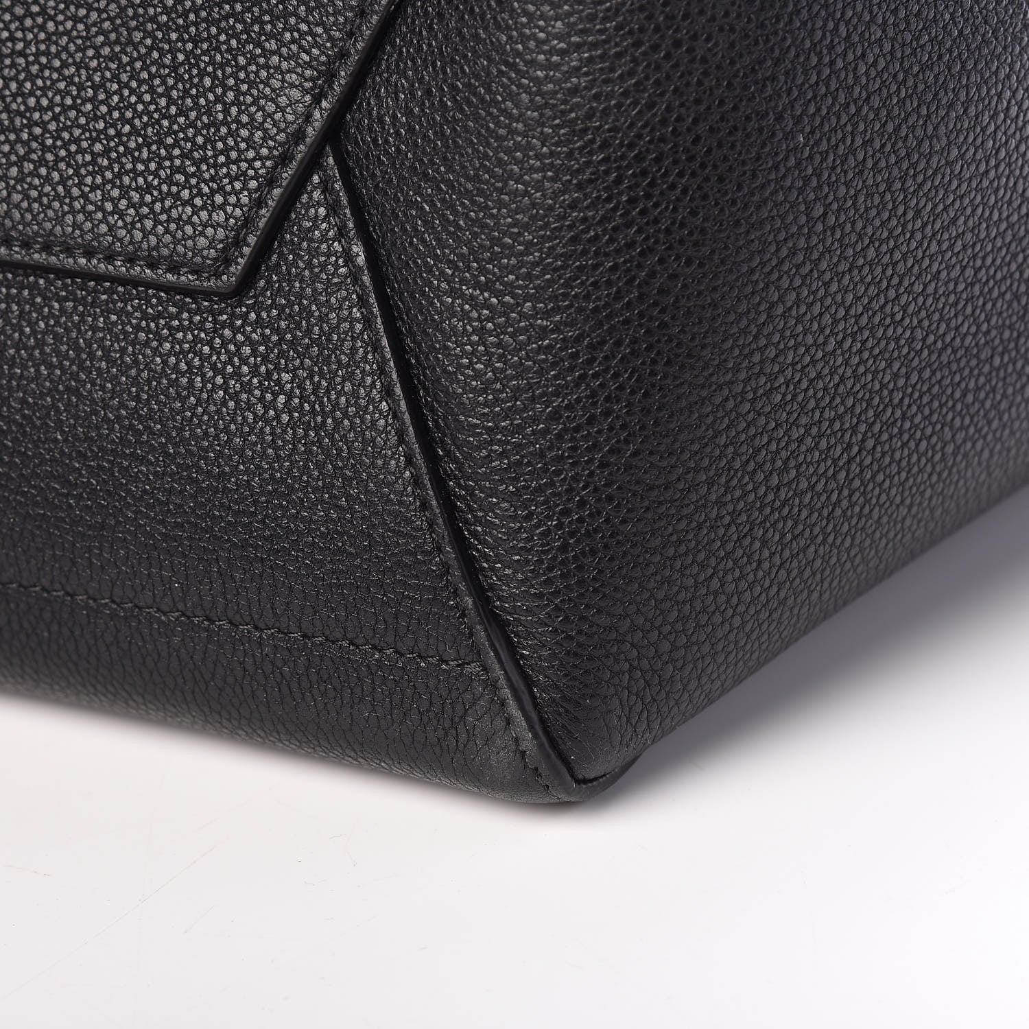 Celine Soft Grained Calfskin Sangle Bucket Bag Black 13 of 13
