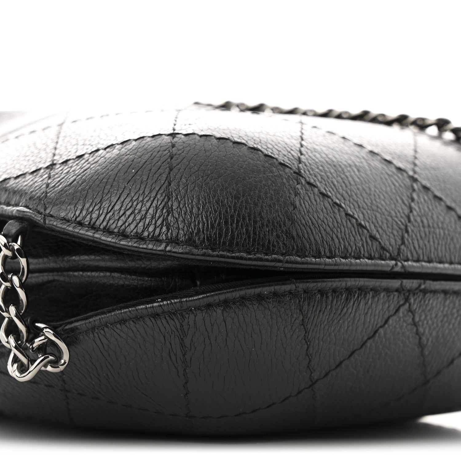 Chanel Calfskin Quilted Small Gabrielle Bucket Black 8 of 9
