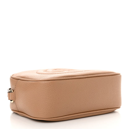Gucci Pebbled Calfskin Small Soho Disco Bag Camelia 4 of 11