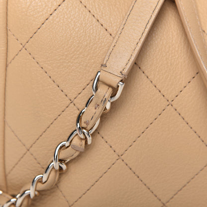 Chanel Bullskin Stitched Medium Shopping Bag Beige 11 of 11