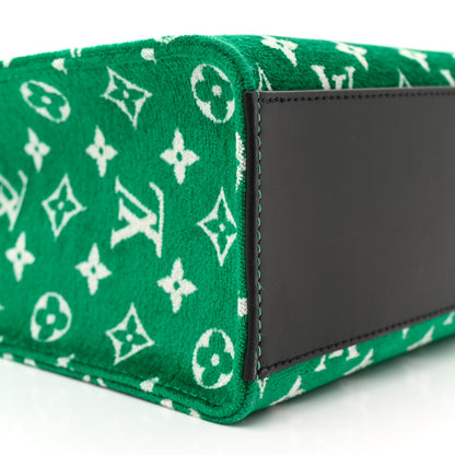 Louis Vuitton Jacquard Velvet Monogram Onthego PM Green 8 of 10