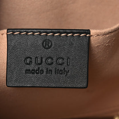 Gucci Suede Patent Web Mini Ophidia Shoulder Bag Nocciola Black 6 of 12