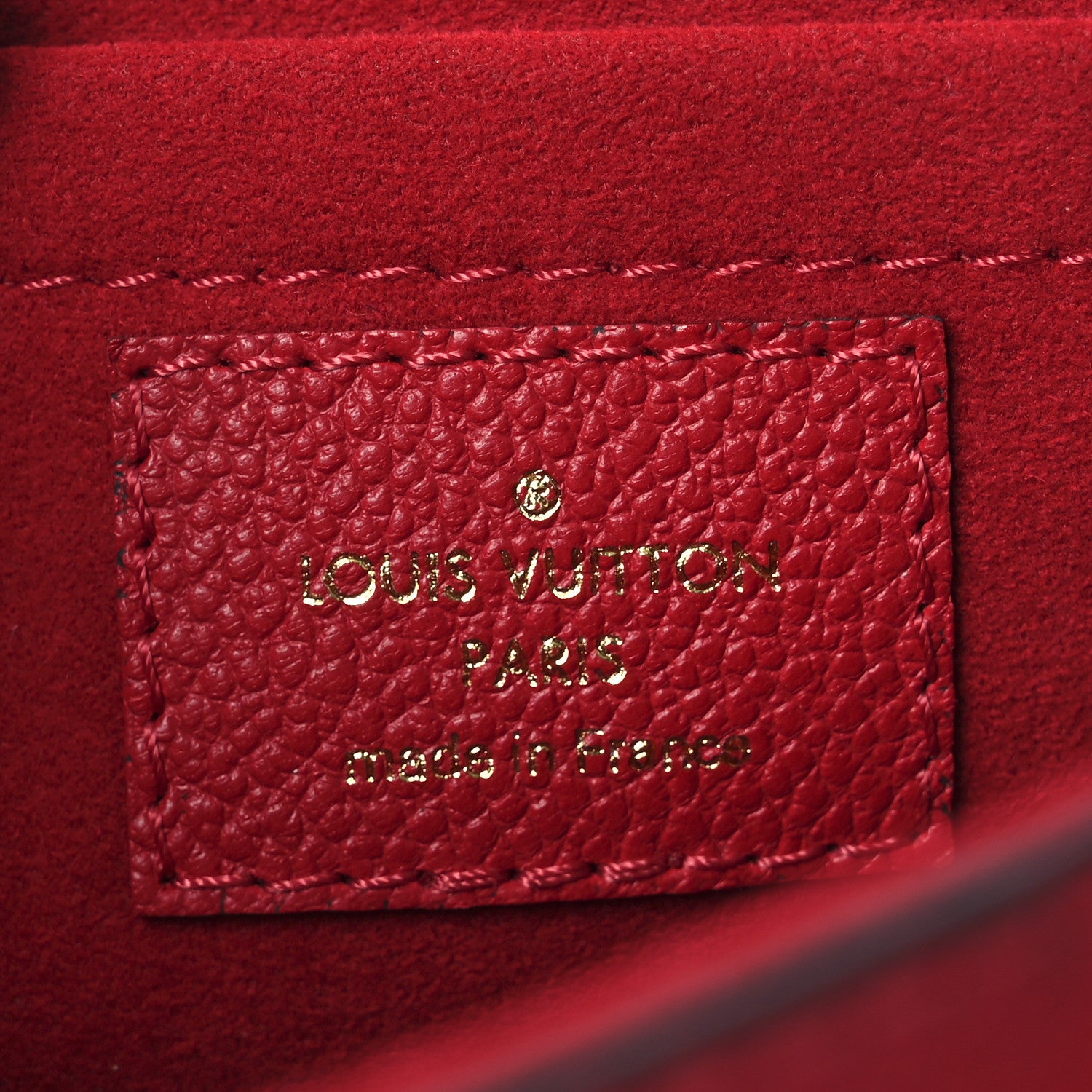 Louis Vuitton Empreinte Vavin BB Scarlet 6 of 11