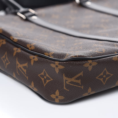 Louis Vuitton Monogram Macassar Porte-Documents Voyage PM 7 of 10