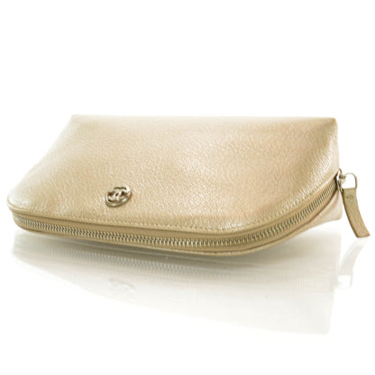 Chanel Cosmetic Pouch Metallic 3 of 8