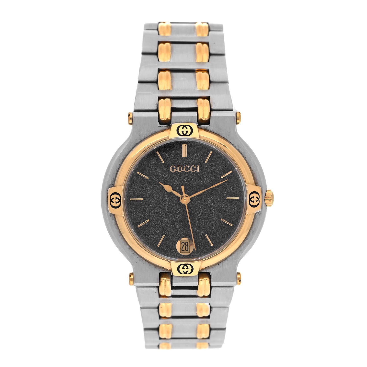 Gucci Stainless Steel 32mm 9000M Quartz Watch Grey 1 of 4