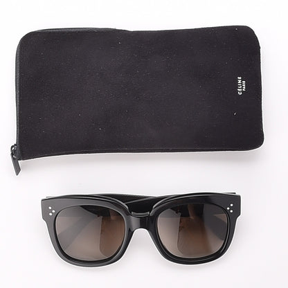 Celine New Audrey Sunglasses CL 41805/S Black 8 of 8