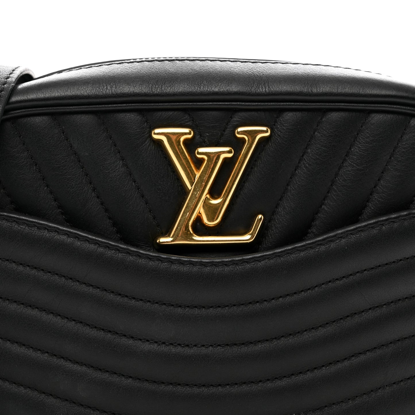 Calfskin New Wave Camera Bag Black