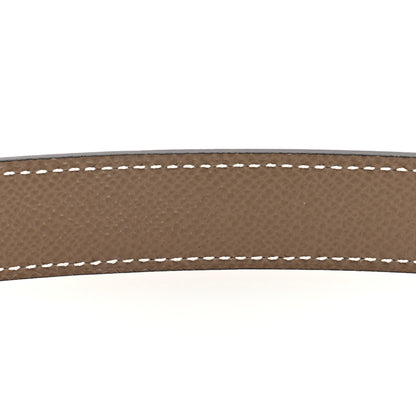 Hermes Swift Epsom H Email Belt 80 32 Rose Sakura Etoupe 4 of 6