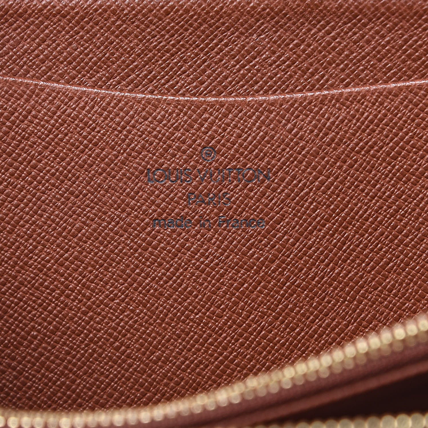 Louis Vuitton Monogram Porte-Monnaie Zippy Wallet 6 of 9