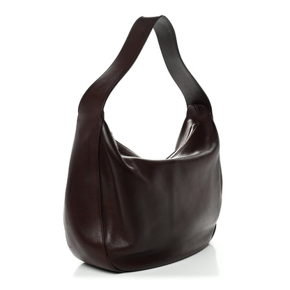 The Row Calfskin Allie Bag Burgundy 3 of 9