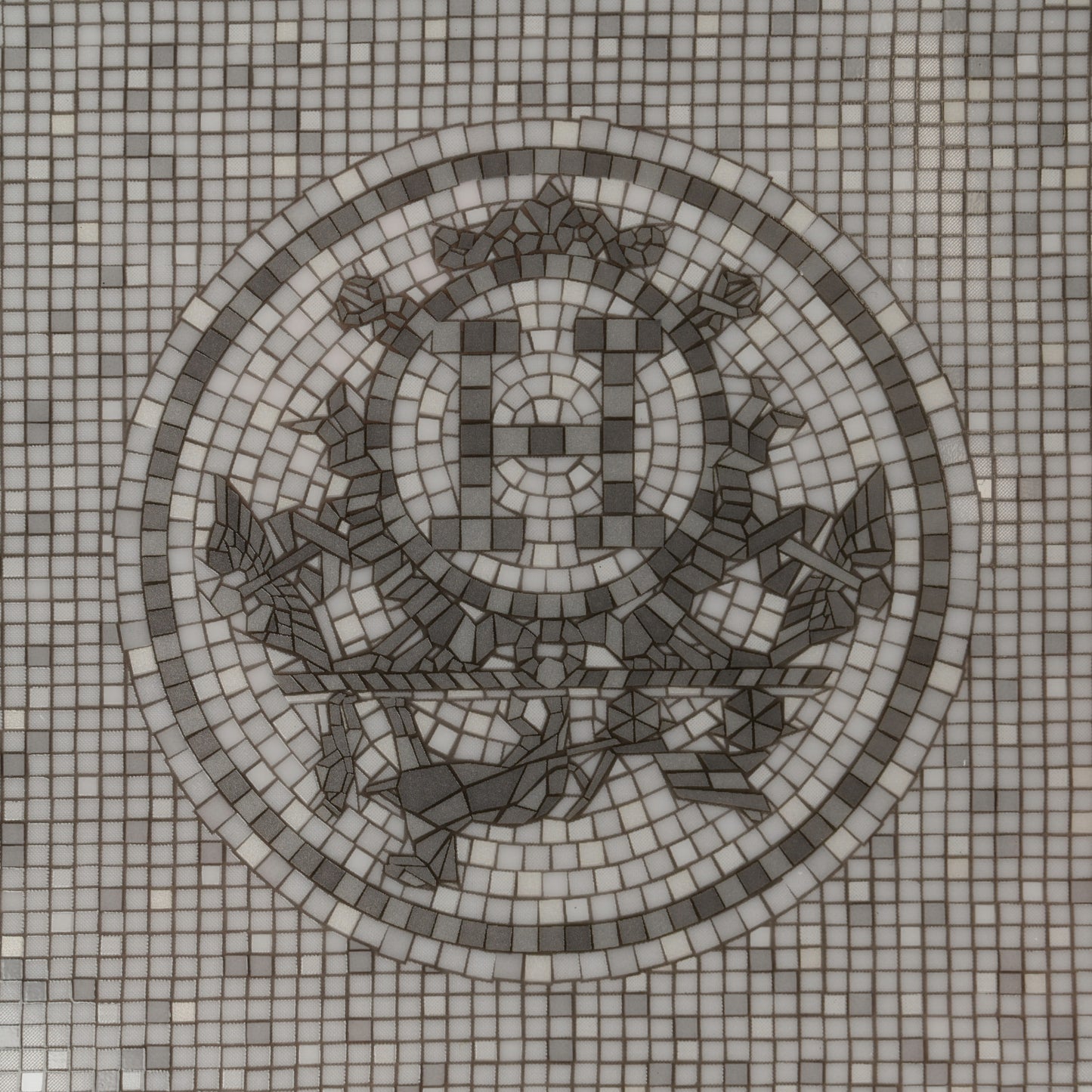 Porcelain Mosaique Au 24 Platine Change Tray