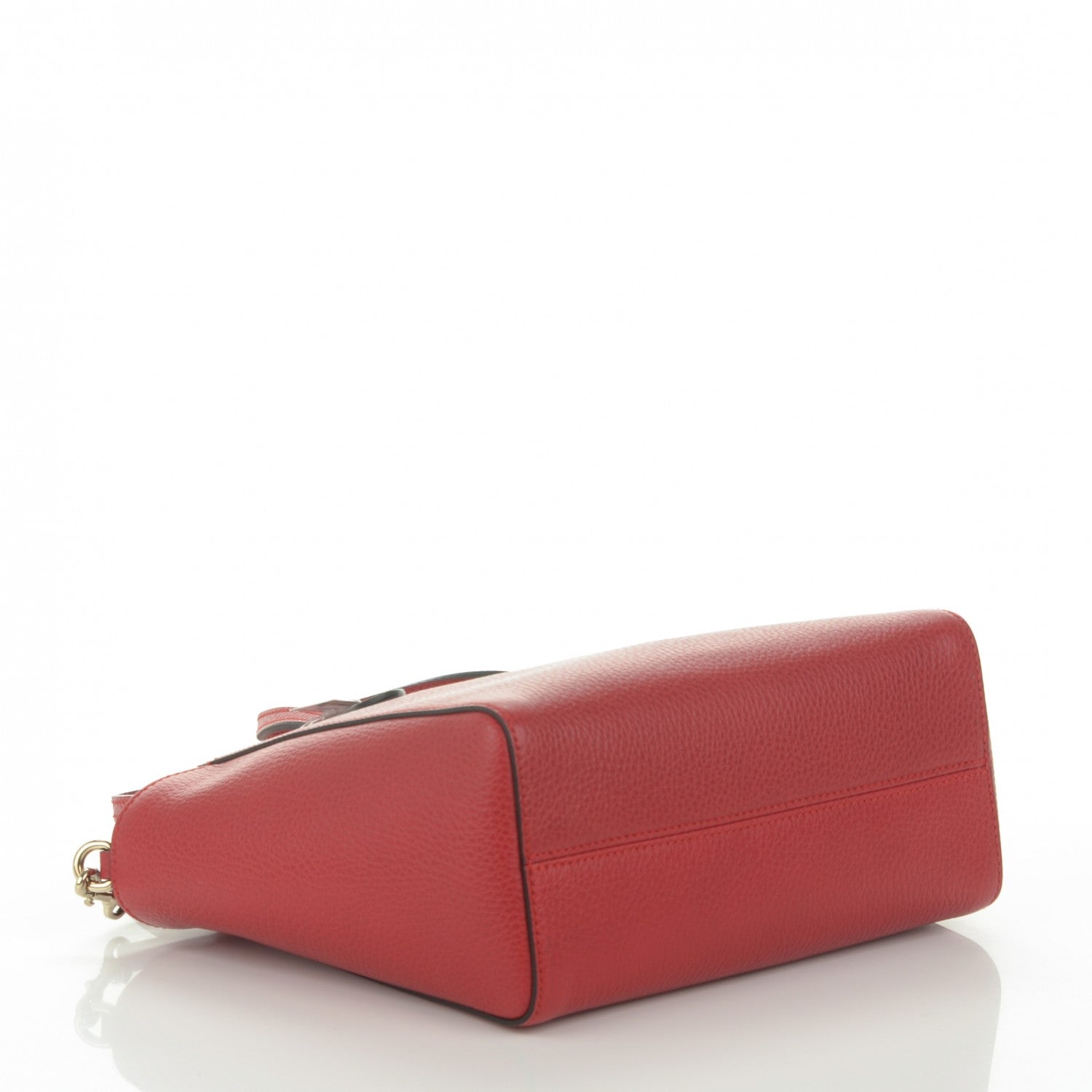 Gucci Dollar Calfskin MIni Swing Top Handle Bag Tabasco 4 of 6