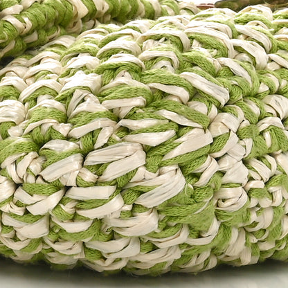 Fendi Woven Straw Baguette Green 8 of 9