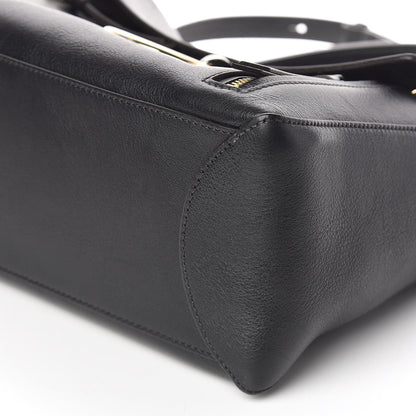 Chloe Calfskin Medium Faye Day Shoulder Bag Black 11 of 12