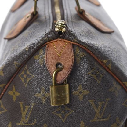 Louis Vuitton Monogram Speedy 30 29 of 39