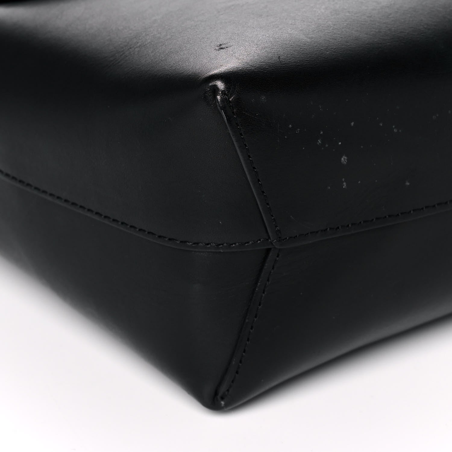 Mansur Gavriel Calfskin Mini Lady Bag Black Flamma 5 of 17