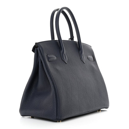 Hermes Togo Birkin 30 Bleu Nuit 3 of 19
