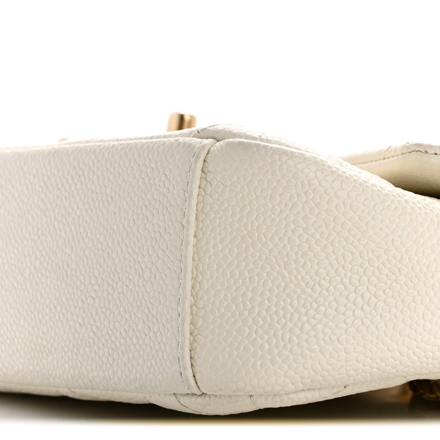Chanel Caviar Quilted Mini Chain Soul Flap White 10 of 13