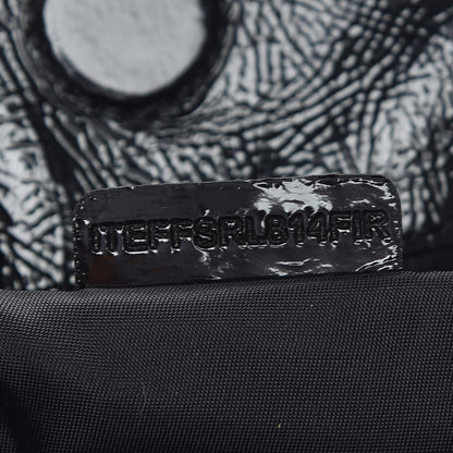 Burberry Nylon Beat Check Tote Black 8 of 8