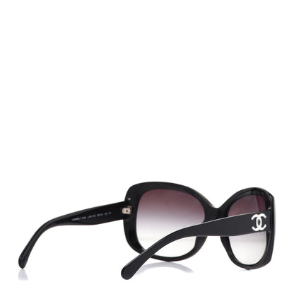 Chanel Acetate CC Sunglasses 5183 Black 4 of 7