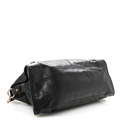 Balenciaga Agneau Giant 21 Rose Gold  Hardware Part Time Black 4 of 10