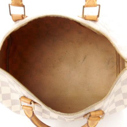 Louis Vuitton Damier Azur Speedy 30 5 of 15