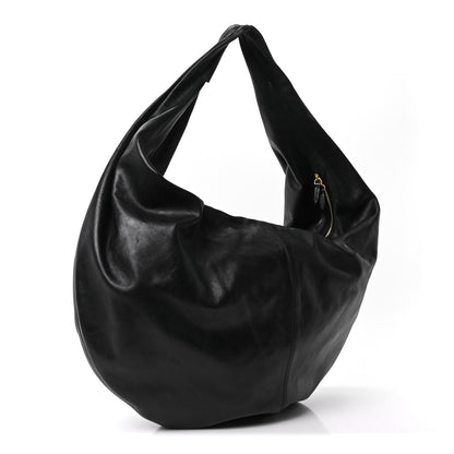 Khaite Vintage Calfskin Extra Large Olivia Hobo Black 3 of 10